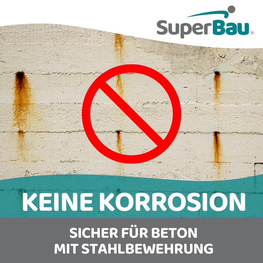 Plastyfikator do betonu 5 l (około 1000kg cememtu) płynny dodatek do betonu, jastrychu, zaprawy i kleju cementowego, nie zawiera chloru – chroni przed korozją metalu