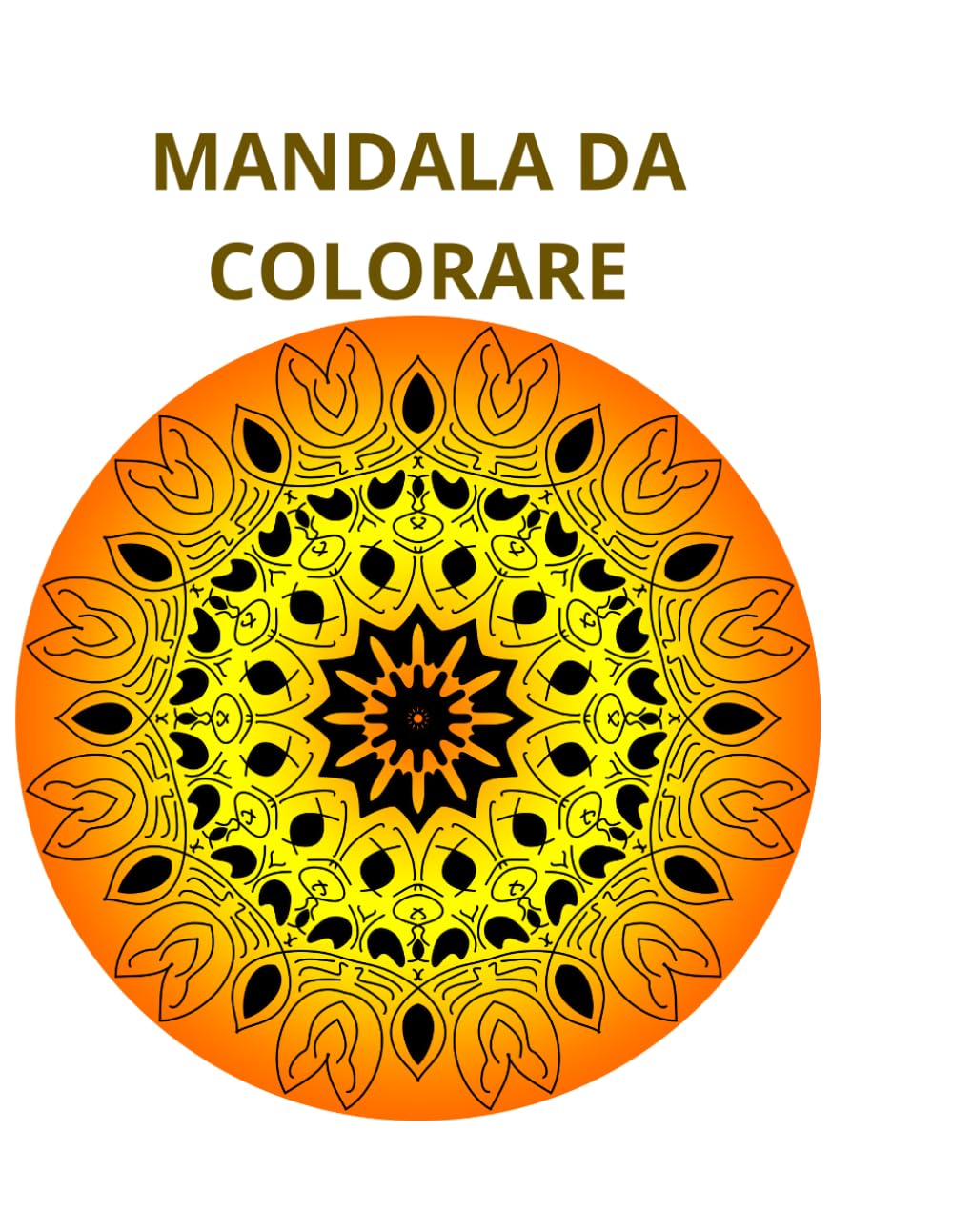 MANDALA DA COLORARE