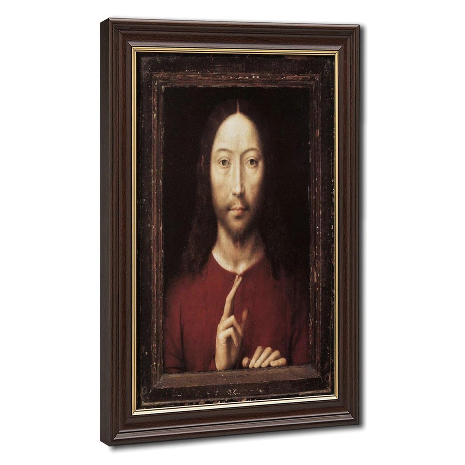 Impression Christ Giving His Blessing Hans Memling tableau déco murale - 8