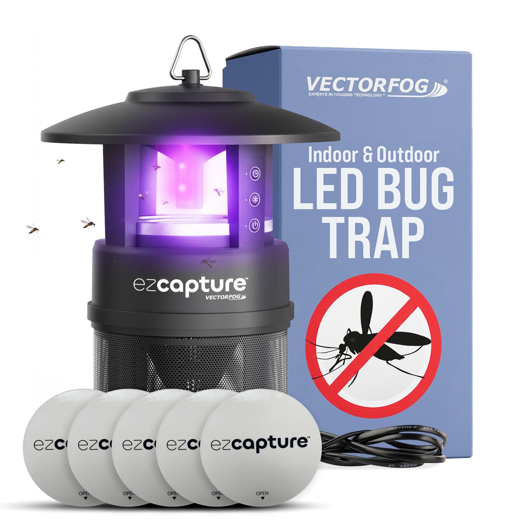 Amazon.com : Vectorfog EZCapture T10 Indoor Bug Trap with Fan