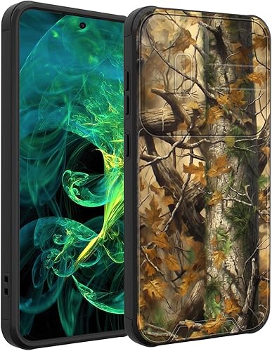 Miniatura 30 de Funda para Galaxy A17 5G con cubierta para cámara deslizante, resistente de doble capa híbrida a prueba de golpes, funda protectora resistente para