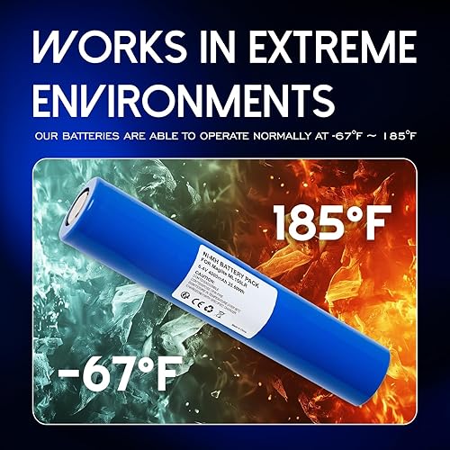 4000mAh High Capacity Replacement Battery for Maglite ML150LR,Compatible with MagLite Acc/PK Maglite ML150LR ML150LR-1019, Maglite ML150LR(X) ML150LR-A2155
