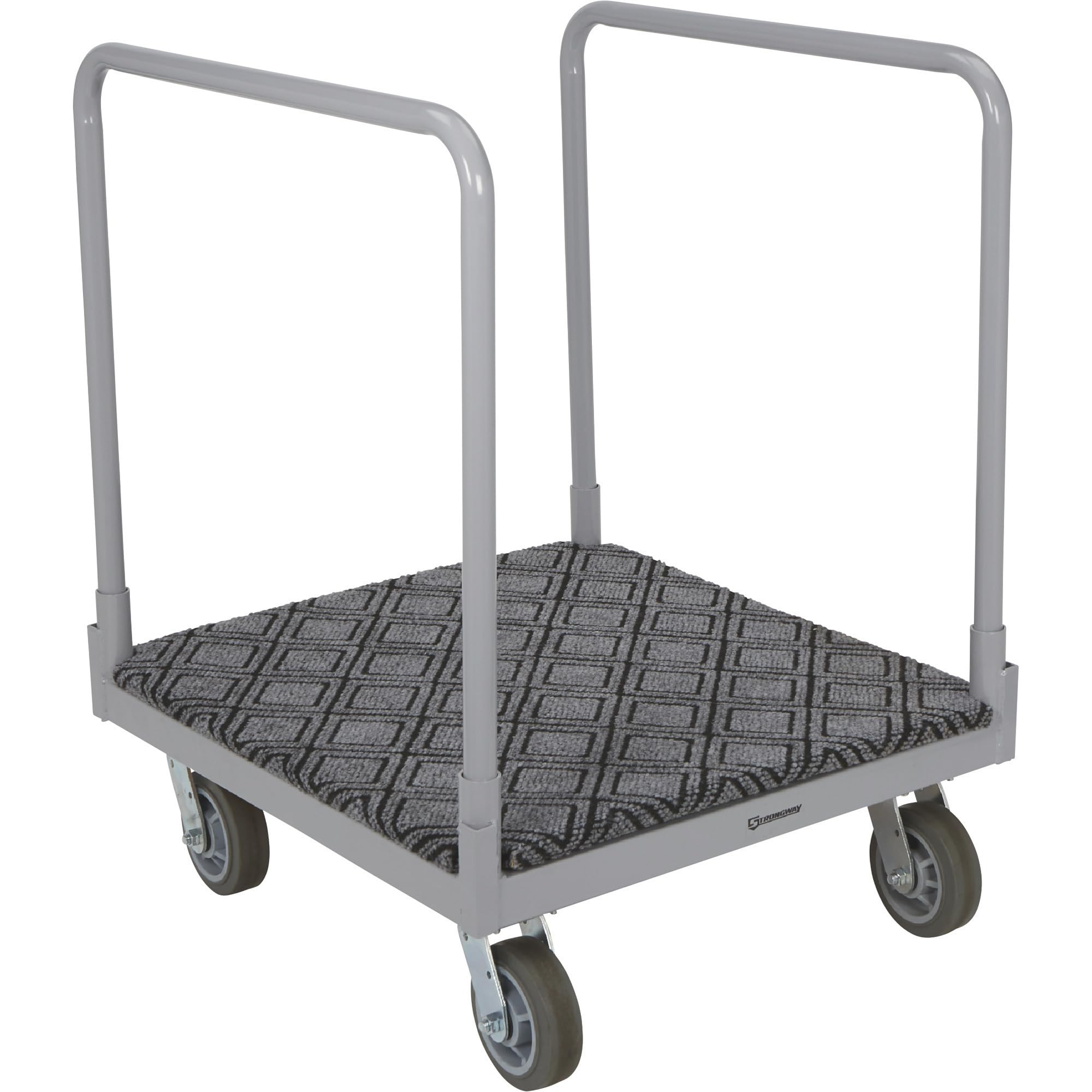Amazon.com: Strongway 4-Wheel Cart with Carpeted Deck- 1600-Lb