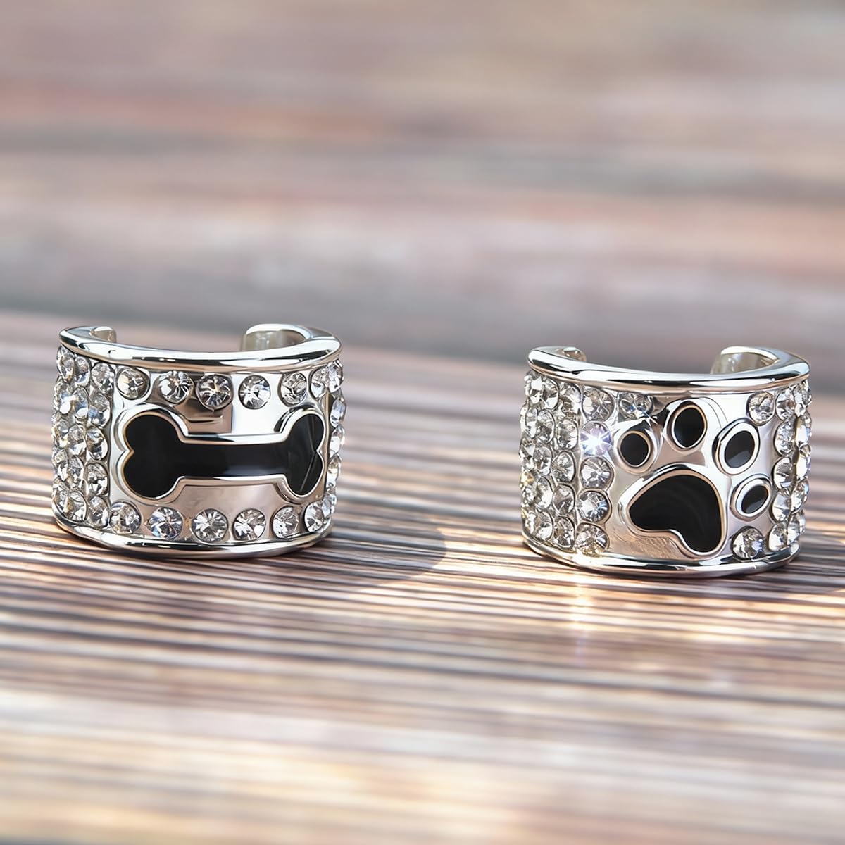 2 Pack Dog Cat Stethoscope Charms, Stethoscope Id Name Tag