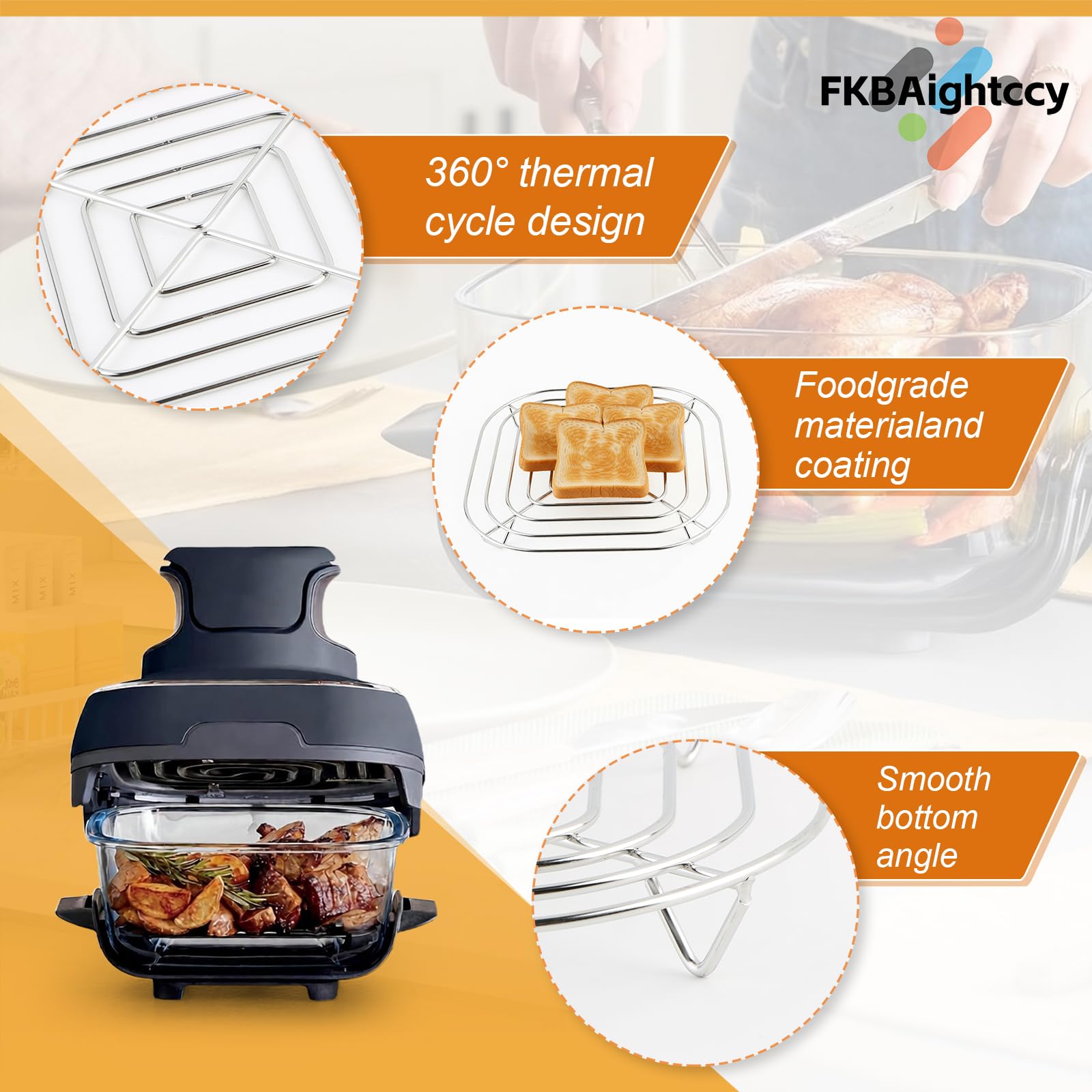 Amazon.com: Crisper Rack for Ninja Crispi Air Fryer FN101