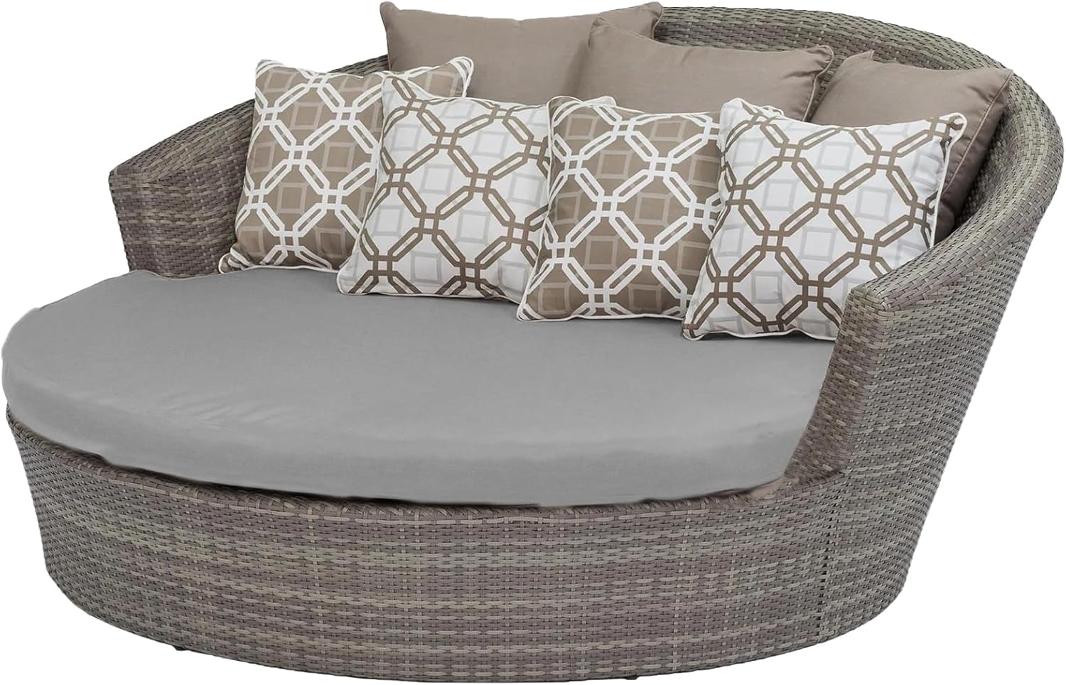 ZHMIZHAM Outdoor Daybed Cushion Cover, Patio Daybed Cushion