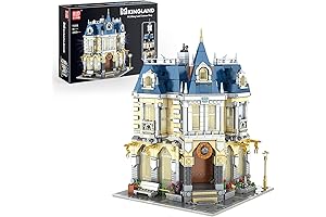 Amusement Park Mini House Building Sets: Imagination and Architecture Adventures