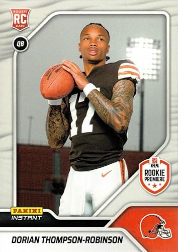 2023 Panini Instant Football #36 Dorian Thompson-Robinson Rookie Card Browns - Only 521 made!