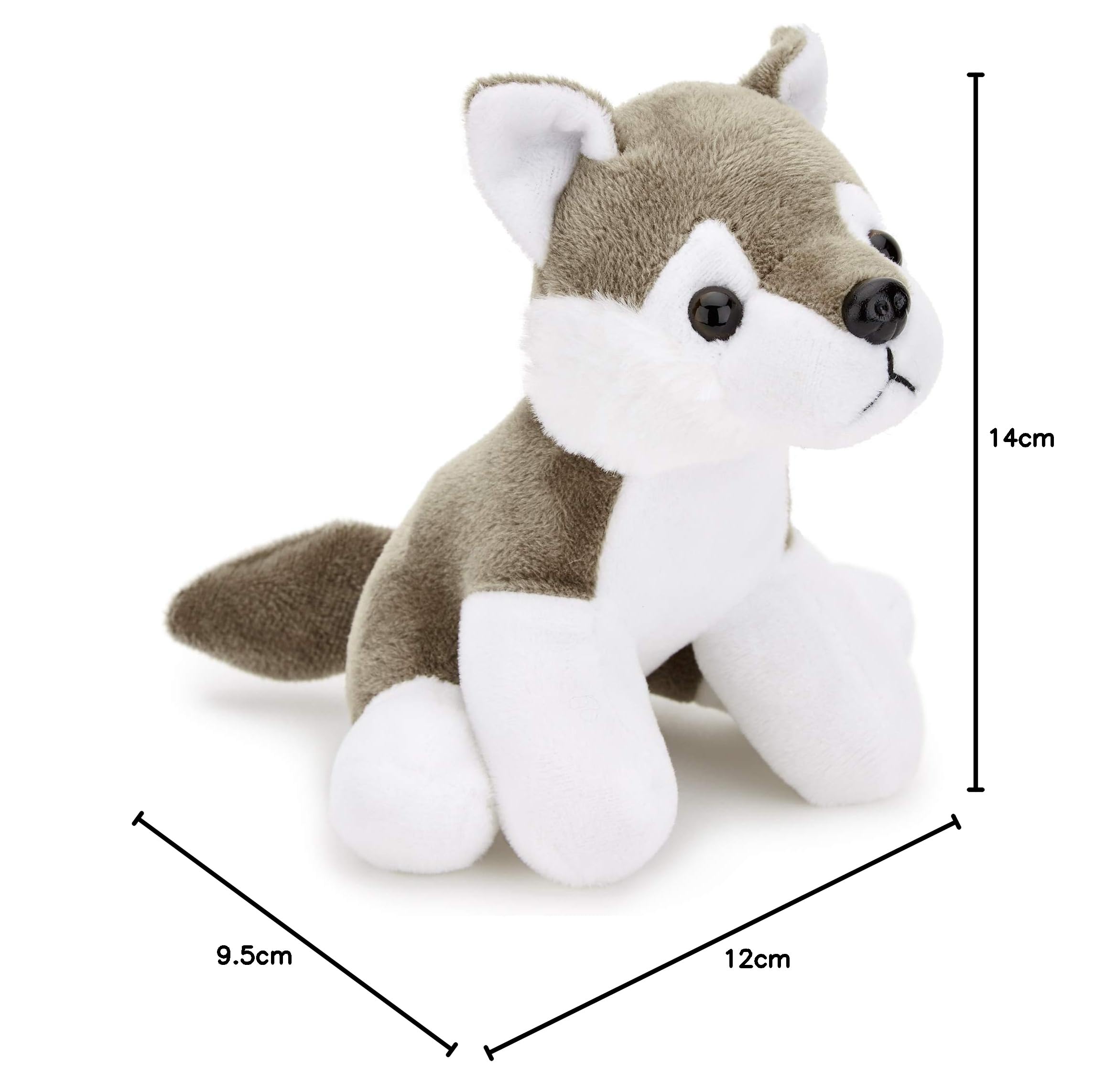 Zappi Co Animal de peluche suave para niños, perfecto compañero de juego para los niños, para cumpleaños y ocasiones especiales (12-15 cm) (lobo marino) — view 145