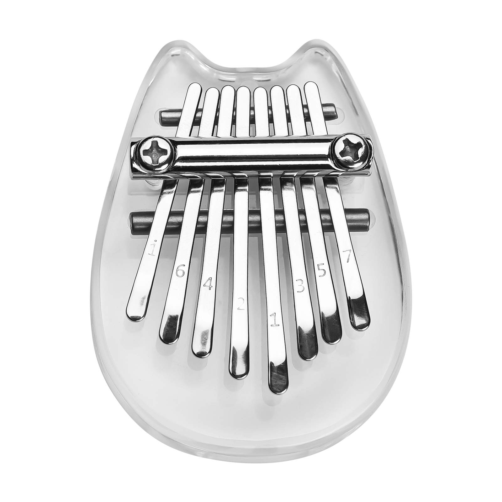 IrovamiKalimba, Kalimba 8 Keys Thumb Piano Mini Portable Kalimba with Lanyard Musical Instrument for Adults Kids