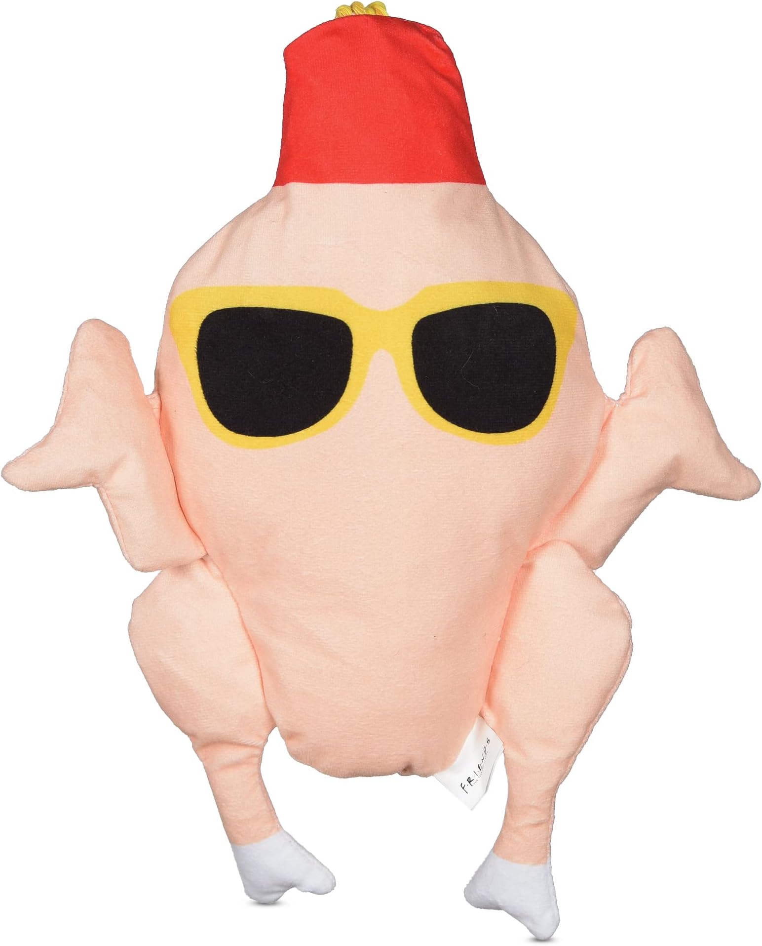 Friends the TV Show Cat Toy, 10" Plush Turkey Cat Kicker Toy | Friends “Joey and The Turkey” Plush Cat Toy | Friends Show Cat Toys | Gifts for Frienatics
