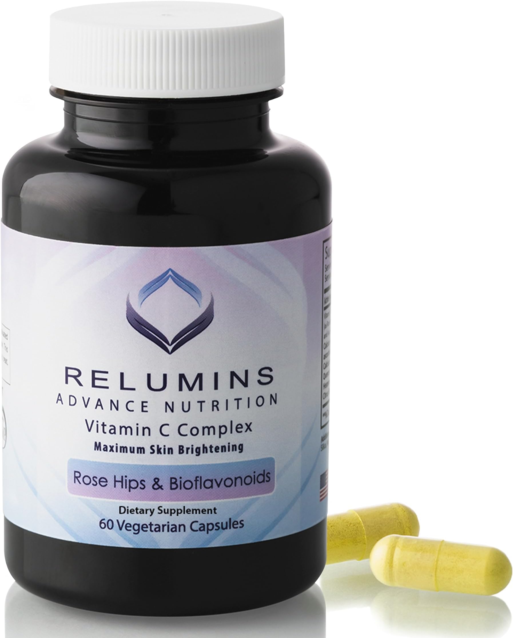 Advanced Vitamin C Supplement with Rose HIPS - 1000mg of Vitamin C, Immune Support & Collagen Production, Made in USA, Ultimate Wellness Gift for Mom, 180 Capsules (30-Day Supply)
