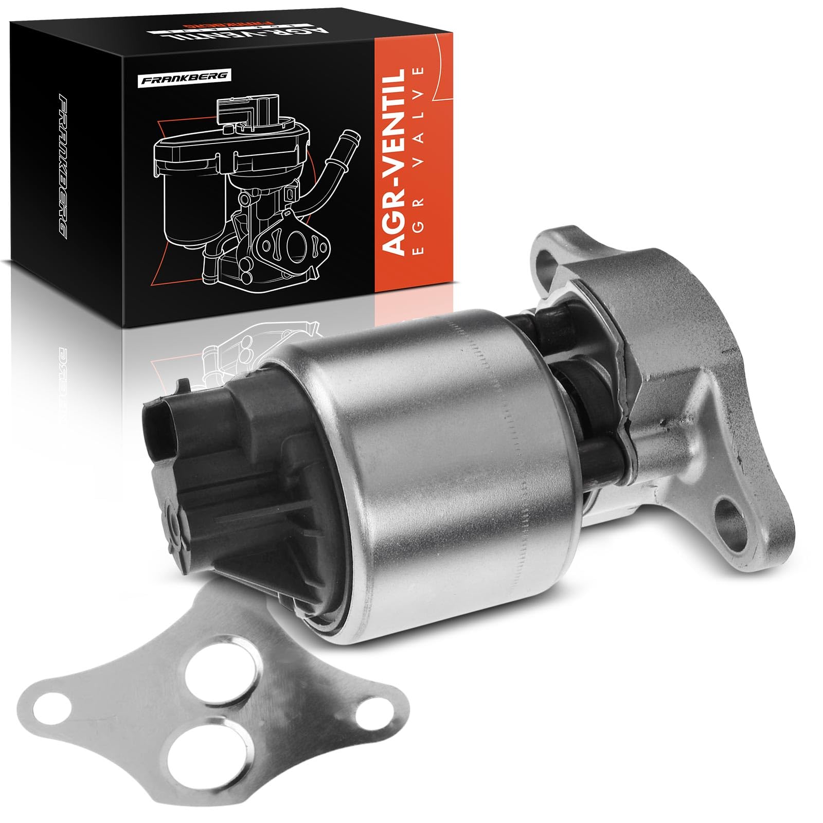 Frankberg Válvula EGR Compatible con Lacetti J200 1.6 Aveo/Kalos Compacto T200 1.4 16V Nubira Touring 1.6 Epica KL1 2.5 Epica KL1 2.0 Replace# 25182126,25183476