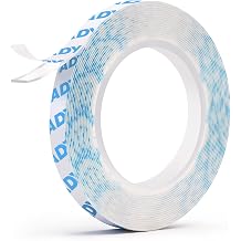 ADY Double Sided Tape Removable,Clear Picture Hanging Strips for Wall Mounting No Residue, Damage-Free