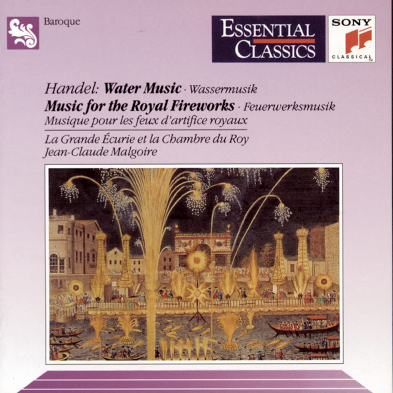 Handel: Water Music Royal Fir [Audio CD] SCHUBERT,FRANZ