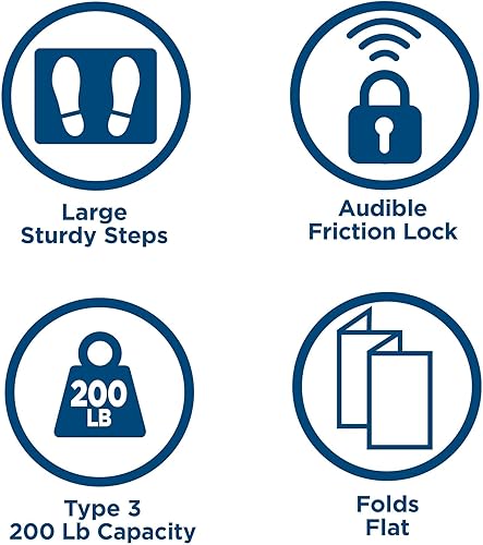 Miniatura 20 de Cosco 11408PBL1E Taburete plegable de tres escalones grandes con empuñadura de goma, platino y OXO Good Grips - Ensaladera grande