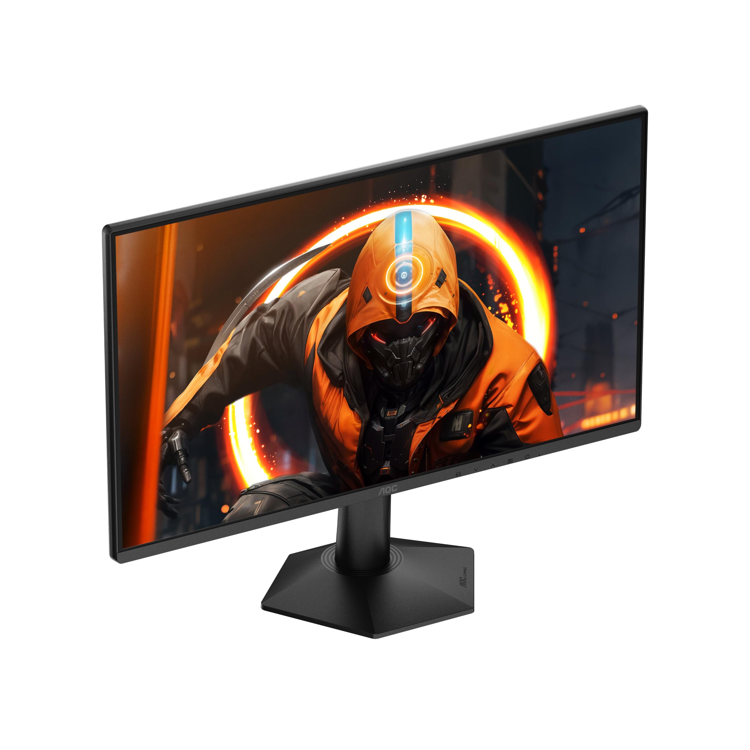 AOC Moniteur 24G50F 24 Pouce 180Hz (OC, Native 144Hz) IPS Dalle, 4ms GtG, HDR10, G-Sync Comptible, (1920x1080 HDMI 1x 2.0 DP 1x 1.4) Noir