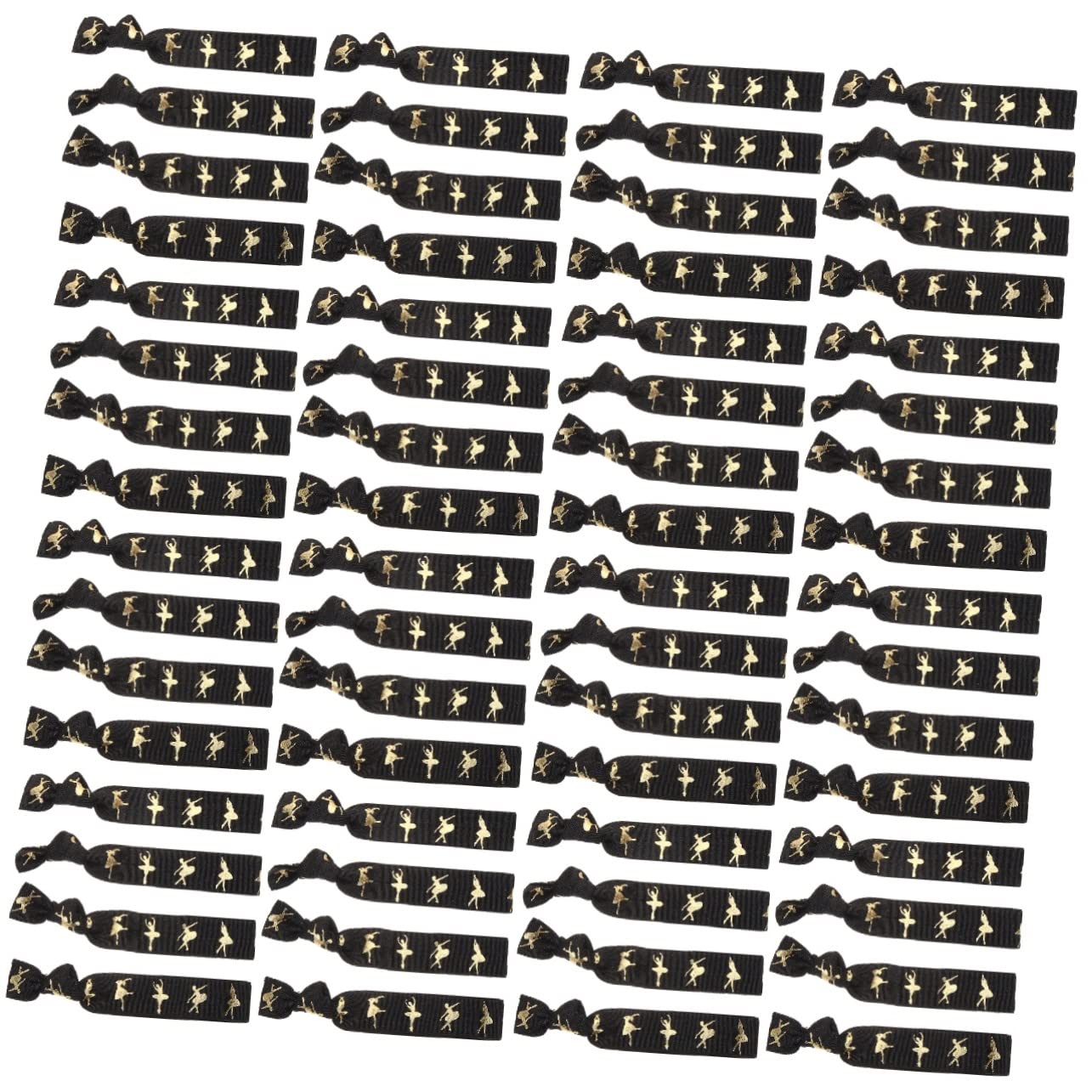 Housoutil 80 Piezas lazo de pelo anudado accesorios para el cabello de las niñas lazos para el cabello anudados lazo para el sin arrugas cuerdas elásticas para el elástico
