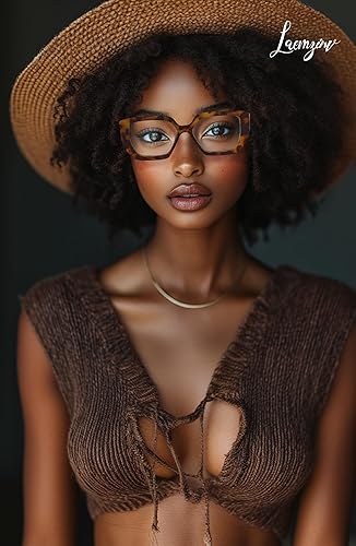 Miniatura 2 de LA022 - Lentes de luz azul cuadrados de gran tamaño para mujer, marco grueso grande, gafas de lectura grandes para computadora y juegos