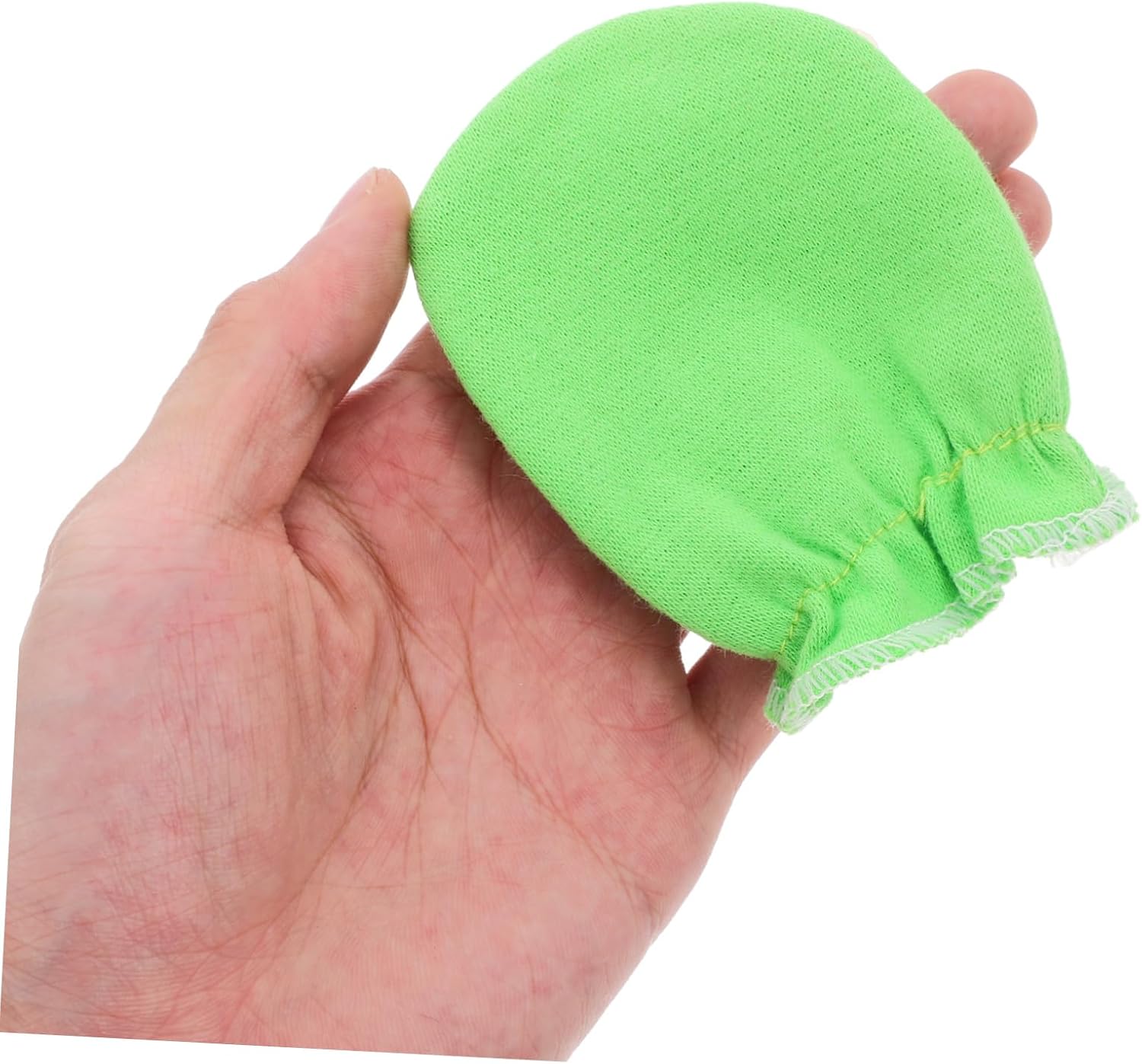 4pairs Fingerless Cotton Gloves for Boys and Girls Winter Gloves Newborn Scratch Protection Stretchy Comfortable Natural Cotton Material