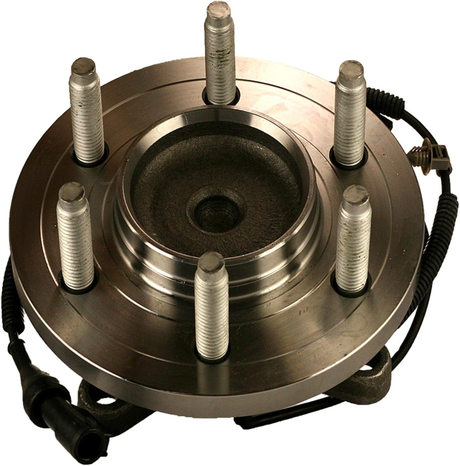 Front Wheel Bearing and Hub Assembly RWD (2 Pack) with ABS & 6 Lug, Replacement for 515117, Aftermarket, Meets or Exceeds OEM Specifications, Compatible with Ford F-150 2009-2010 RWD