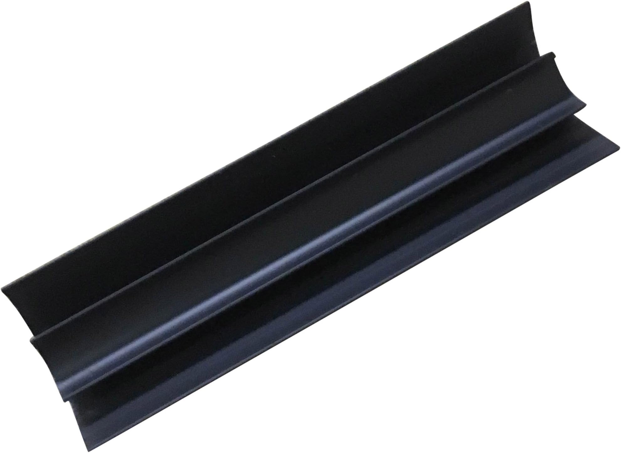 Black, Silver, White 5mm Internal Corner Trim 2.6m Bathroom Panels Wall Cladding Kitchen PVC Ceiling Panels Wet Wall (Black)