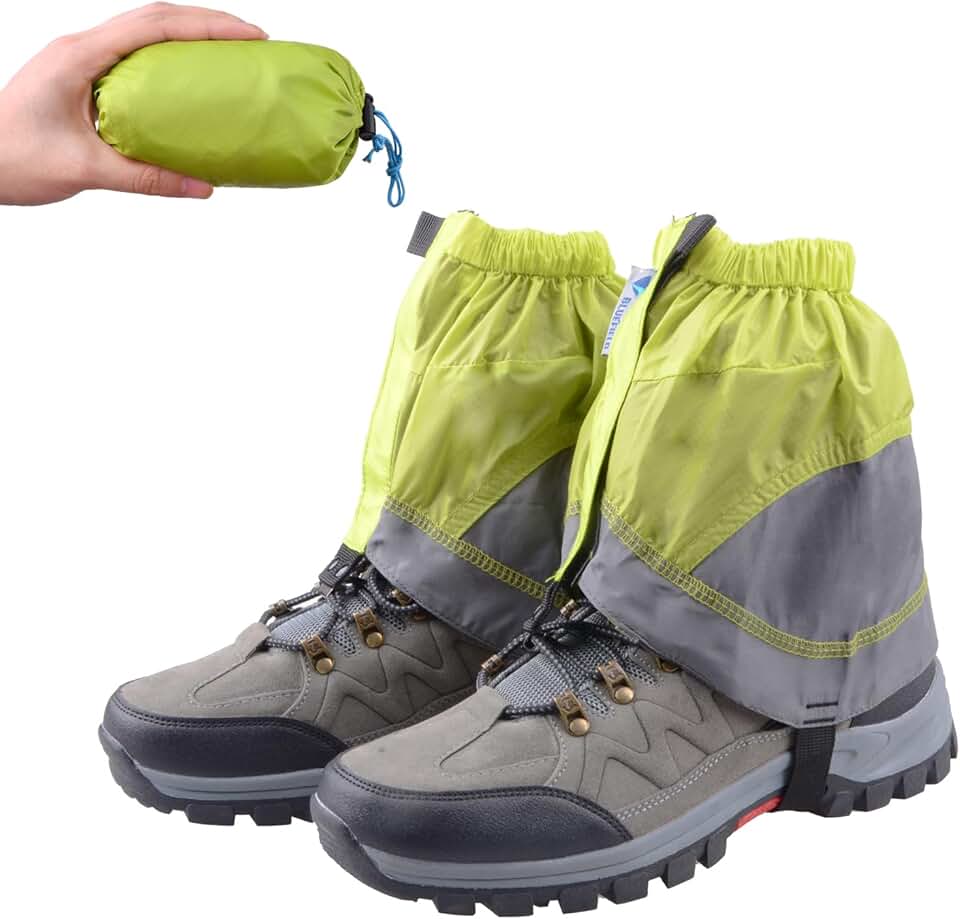 TRIWONDER Gaiters Low Gators Lightweight Waterproof Ankle Gaiters