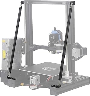 CHPOWER Ender 3 V2 Support Rod, Ender 3 Support Rods Compatible with Ender-3/ Ender3 V2/ Ender-3 Pro Series 220x 220x 250MM