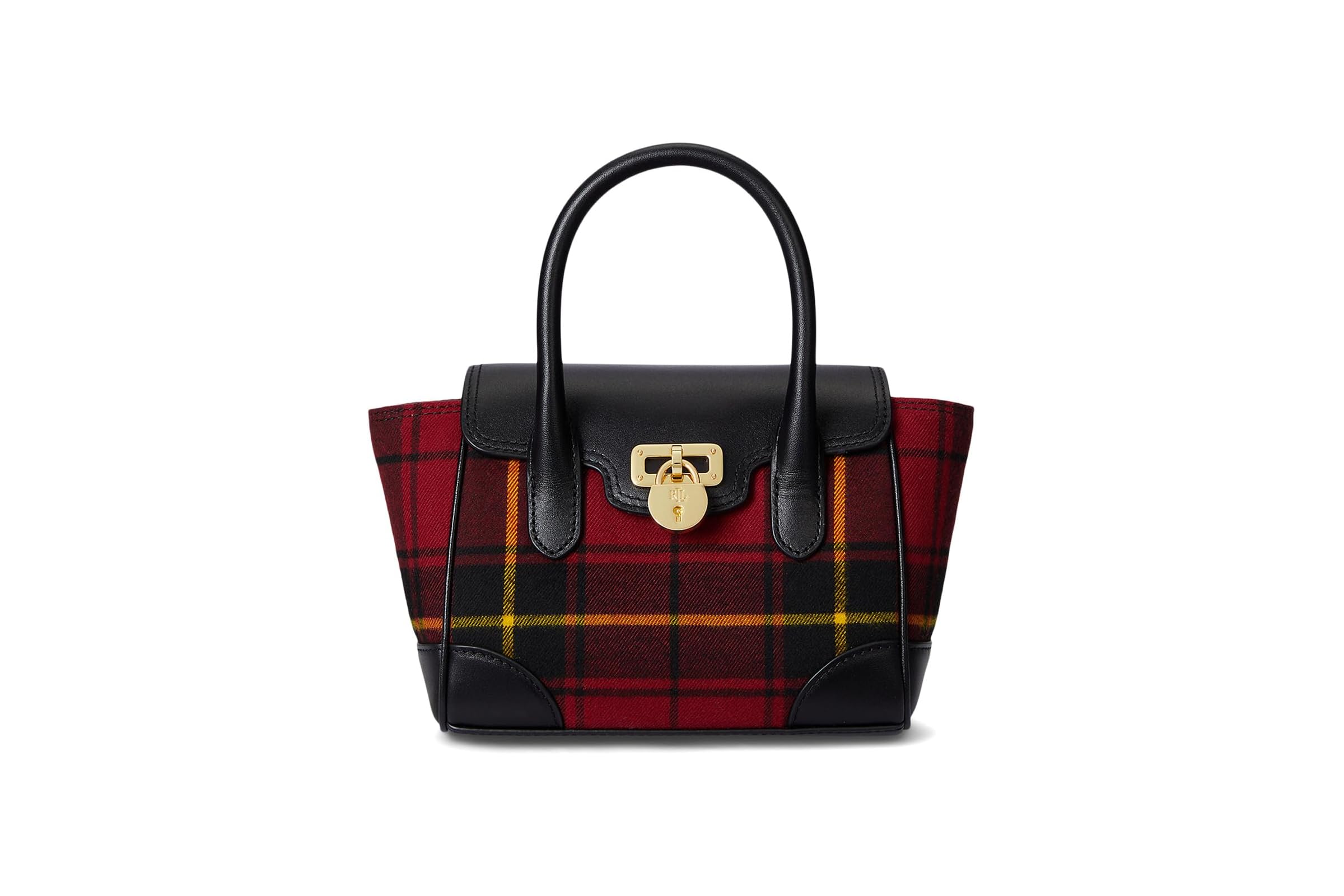 Женская сумка Lauren Ralph Lauren Plaid Twill Small Tanner Satchel