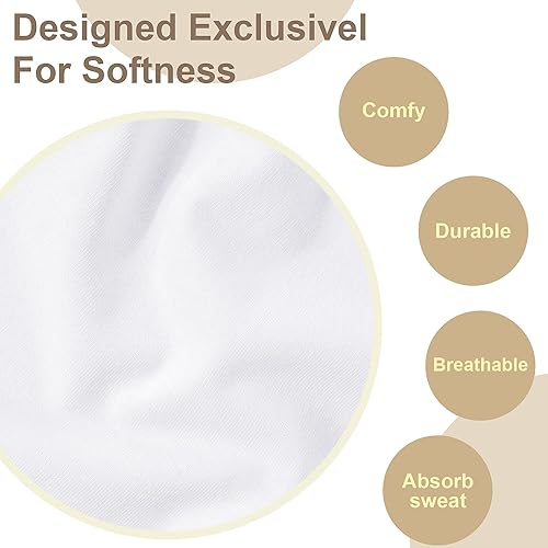 Miniatura 4 de 20 pañuelos de algodón, pañuelos blancos para hombres, pañuelos de bolsillo blancos para hombres, pañuelos blancos para hombres, pañuelos, pañuelos