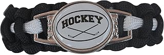 Infinity Collection Hockey Paracord Bracelet, Hockey Jewelry, Hockey Gift- Unisex Hockey Bracelet for Hockey Players