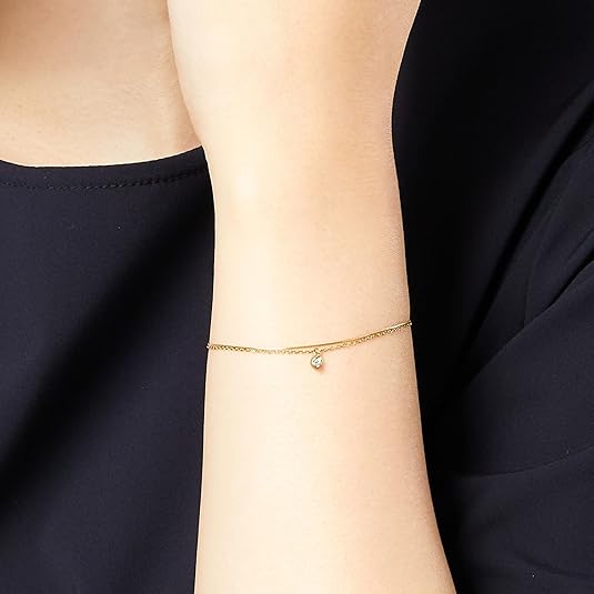 Amazon.co.jp: [ヴァンドーム青山] 【公式】 ブレスレット K18ピンク