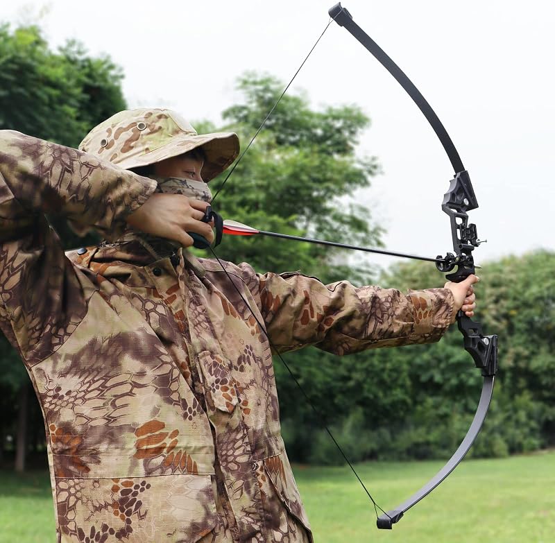 Tongtu Outdoor 30 lbs Recurve Íj Vadászat Kezdőknek Nyílkészlettel