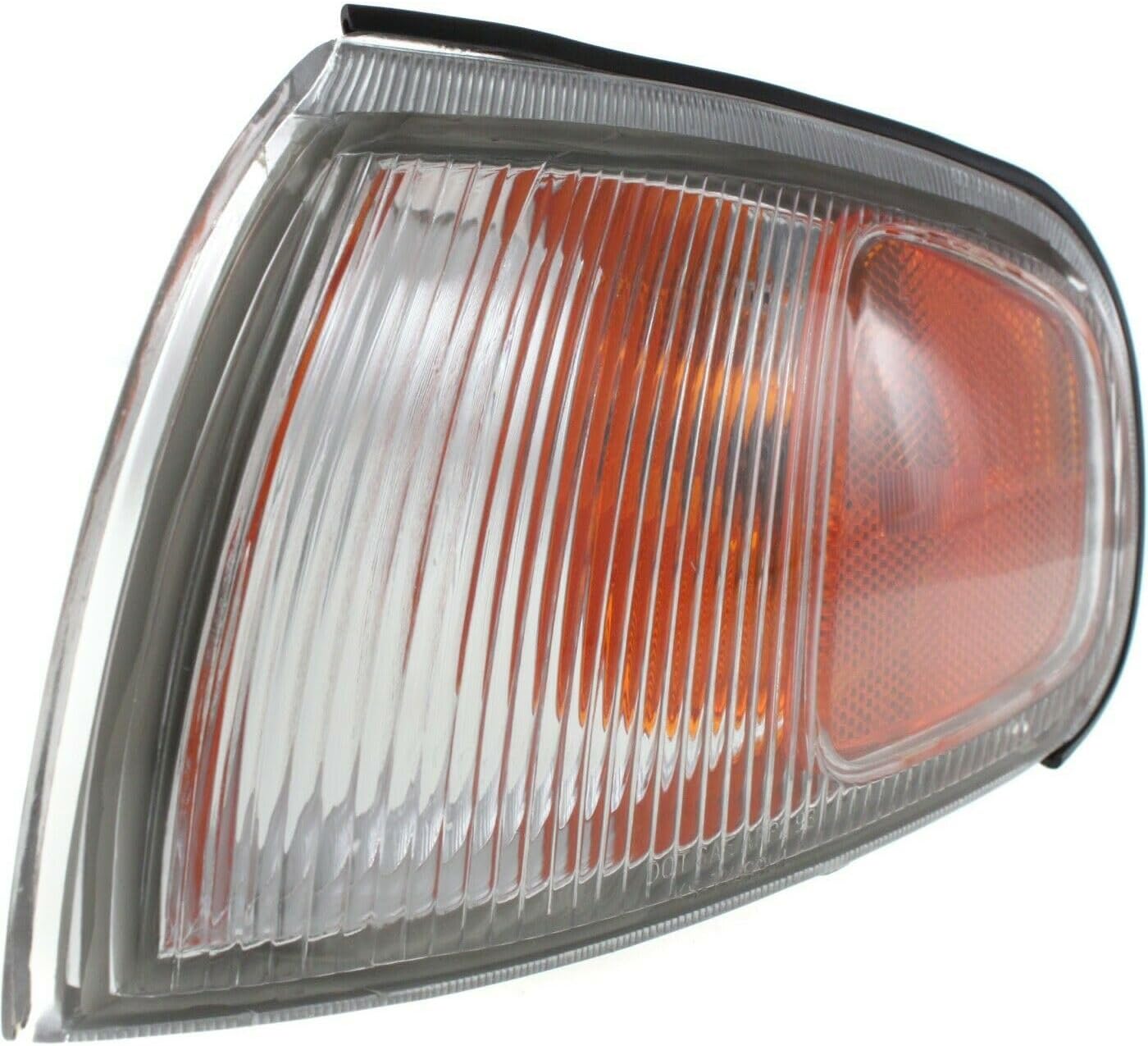 Signal Light Assembly 2pcs Driver Passenger Side Plastic Lens Clear & Amber Corner Lamps for Toyota for Camry 1995-1996 with Bult Left Right TO2520139 8162006020