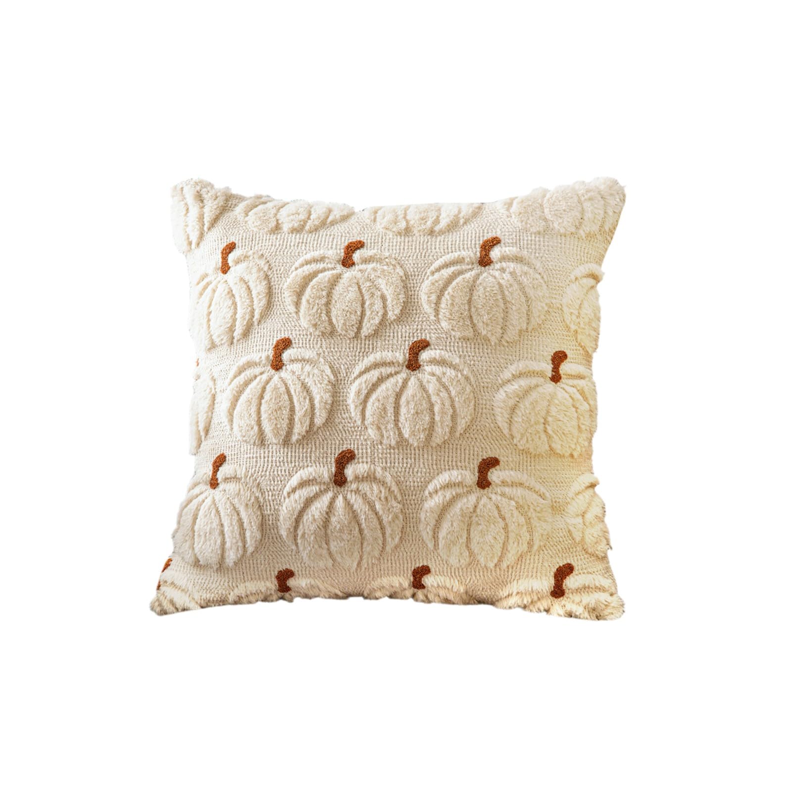 BDNXTV Halloween Pillow Covers 18x18in Ghost Pumpkin Fall Home Decor