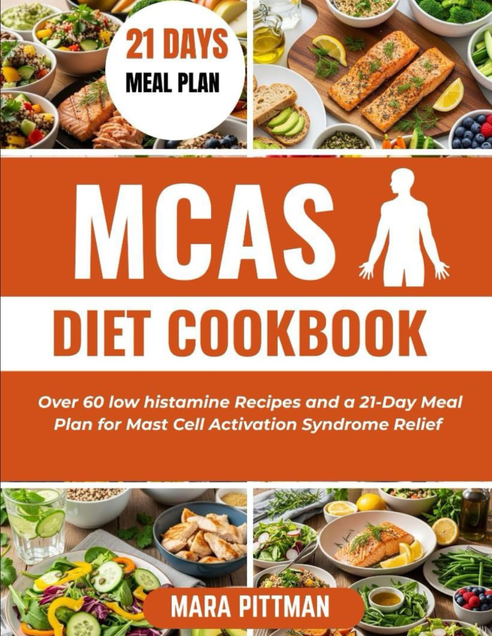 MCAS DIET COOKBOOK: Over 60 low histamine Recipes and a 21-Day Meal Plan for Mast Cell Activation Syndrome Relief