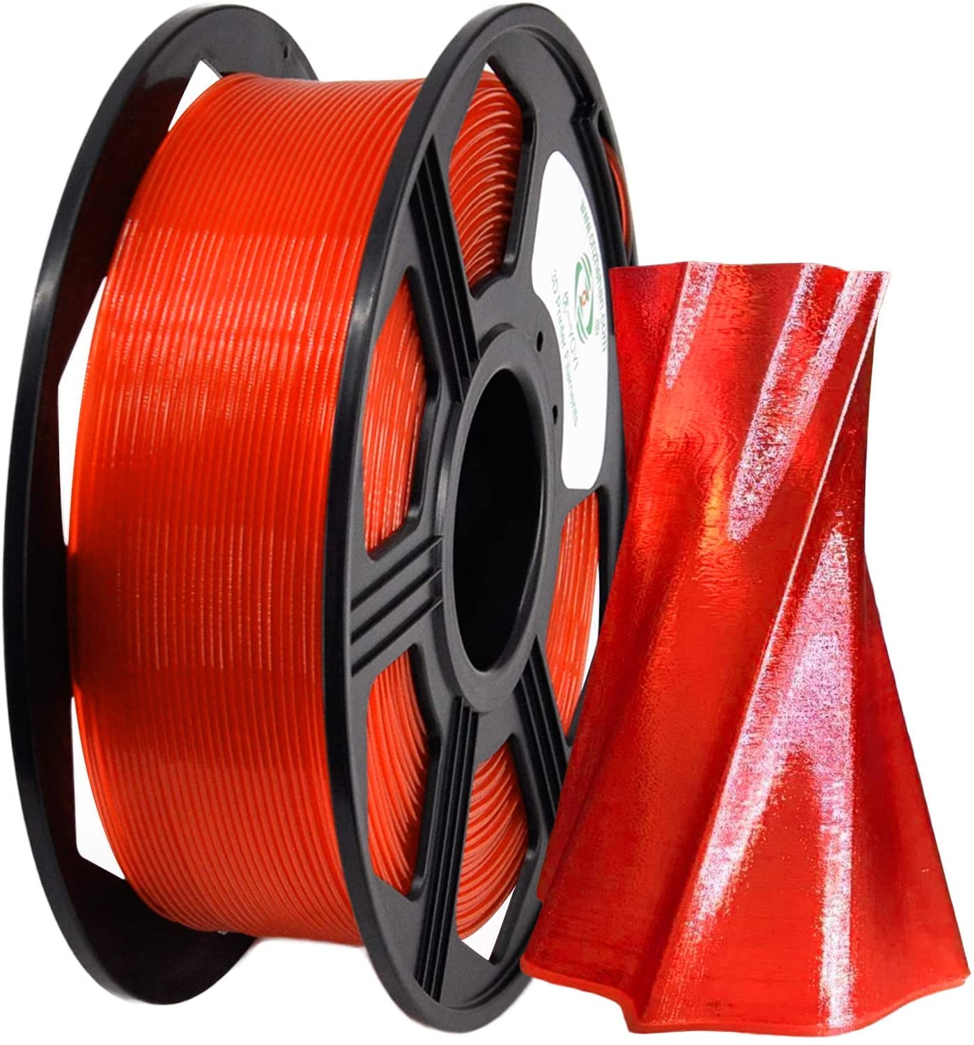 YOYI YOYI 3D Printer Filament,PETG Filament 1.75mm 2.2lbs(1kg) Spool, Dimensional Accuracy +/- 0.03 mm,100% Europe Raw Material
