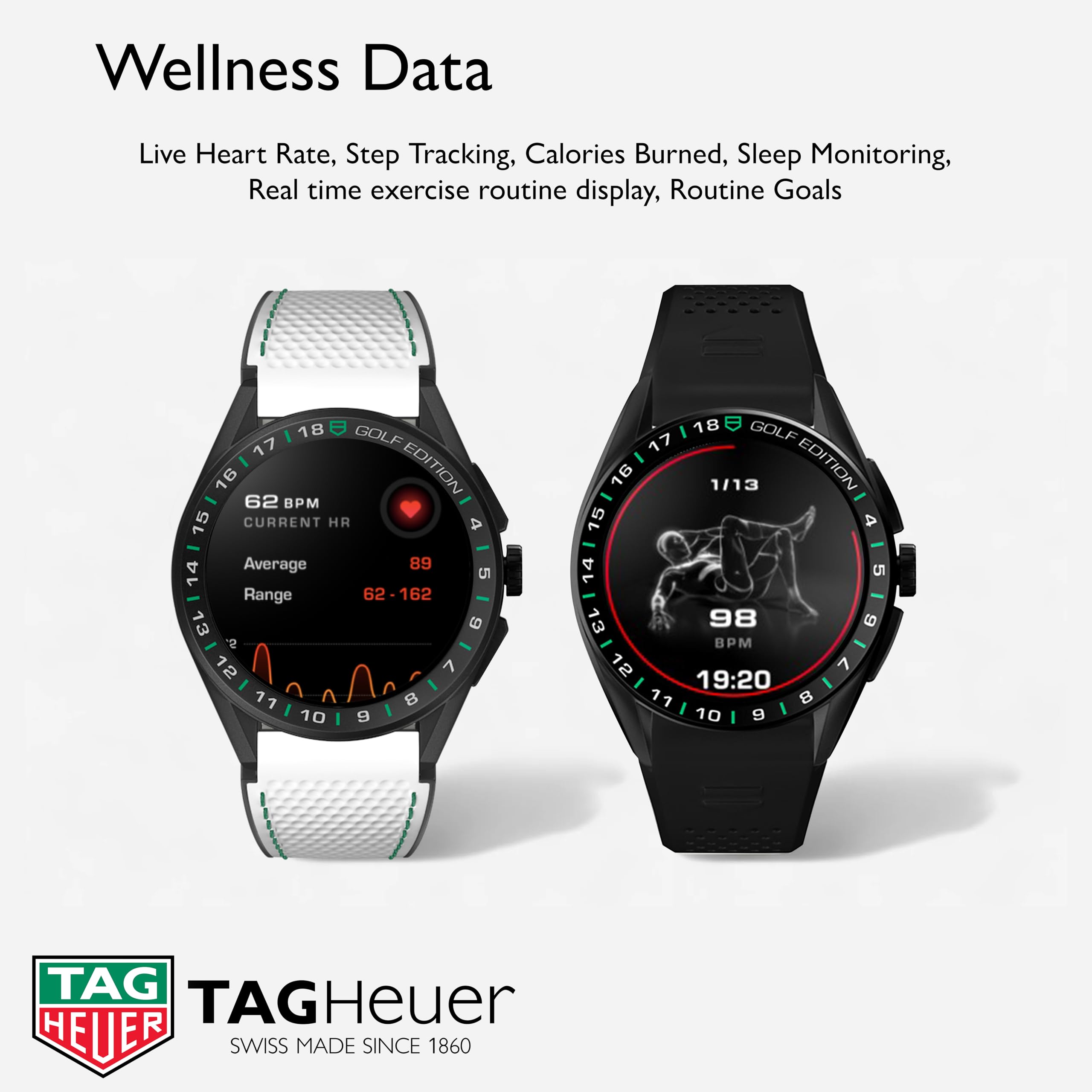 Amazon.com: TAG Heuer Smart Watch, Fitness Watch, Connected