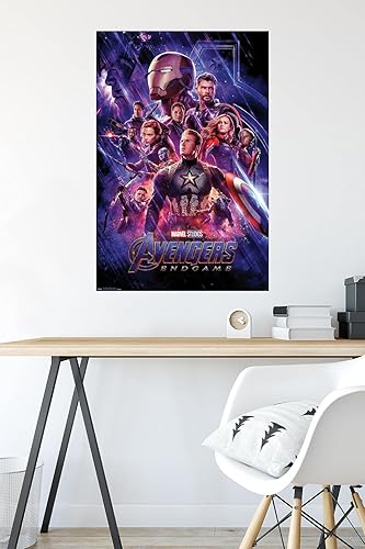 Miniatura 4 de Trends International Marvel Cinematic Universe - Avengers - Endgame - Póster de pared de una hoja, 22.375 x 34 pulgadas, versión premium sin marco