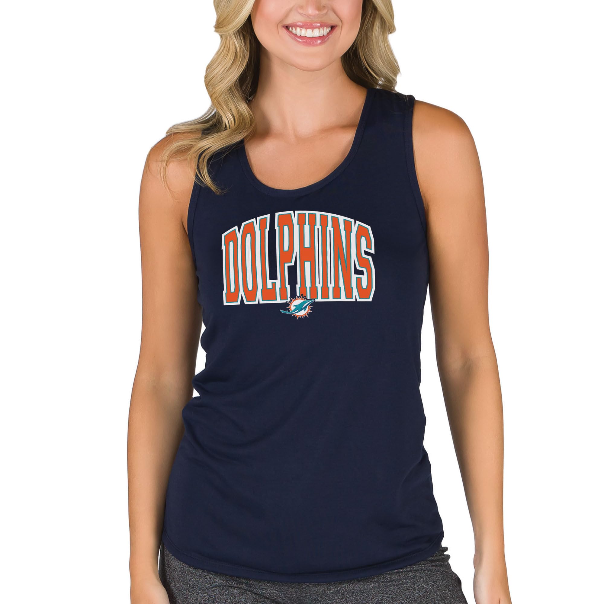 Concepts Sport Women's NFL Marathon Racer Back Tank Top