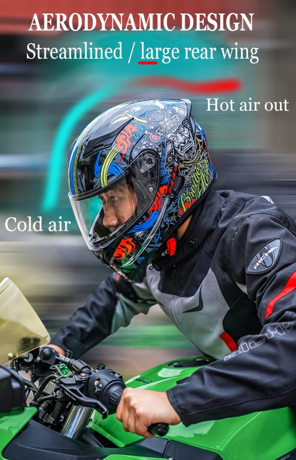 Amazon.com: BAUTI Modular Helmet Flip Up Motorcycle Helmet ABS Dual Visor  DOT Approved Integrated Motorbike Helmet Full Face Crash Helmet for Men  Women Travel Off-Road Cruiser Rally 12,M(57-58CM) : Automotive