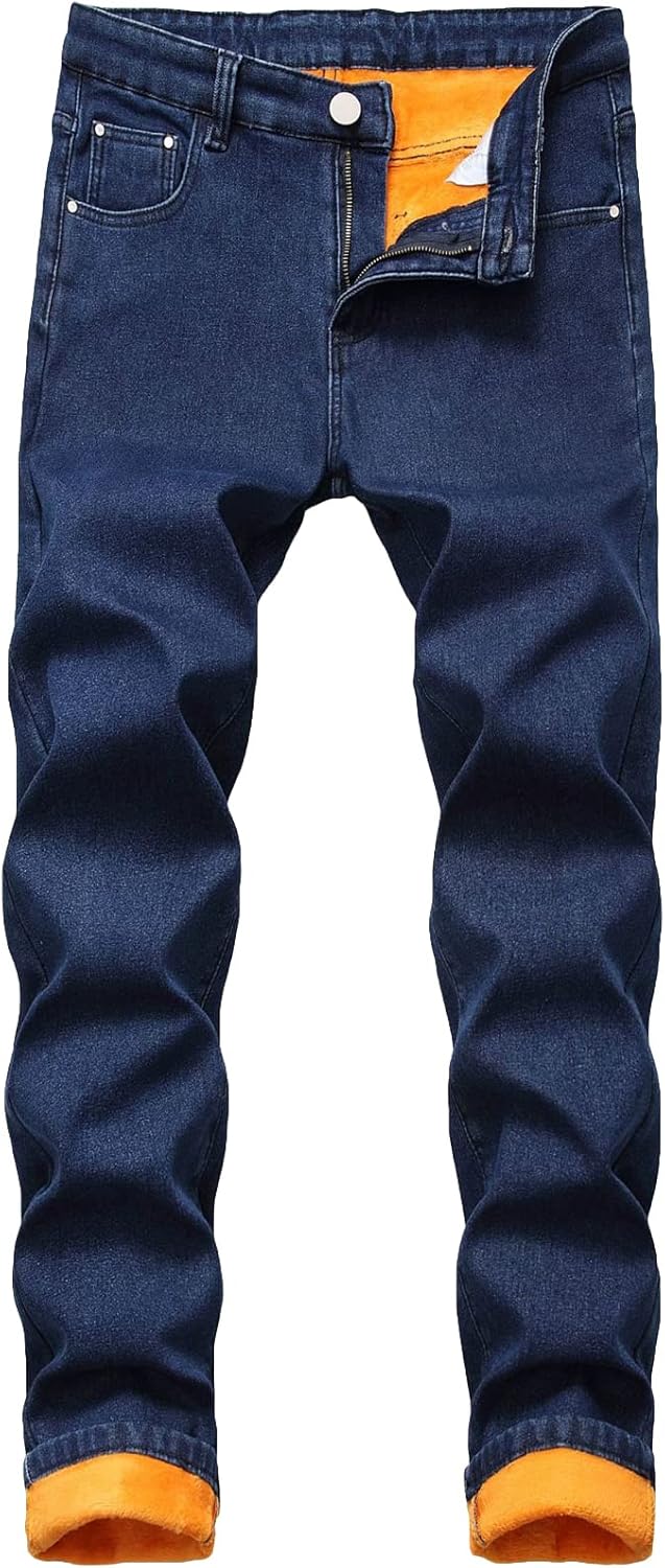 Fleece Lined Jeans For Thermal Fleece Denim Thermal Fleece Denim