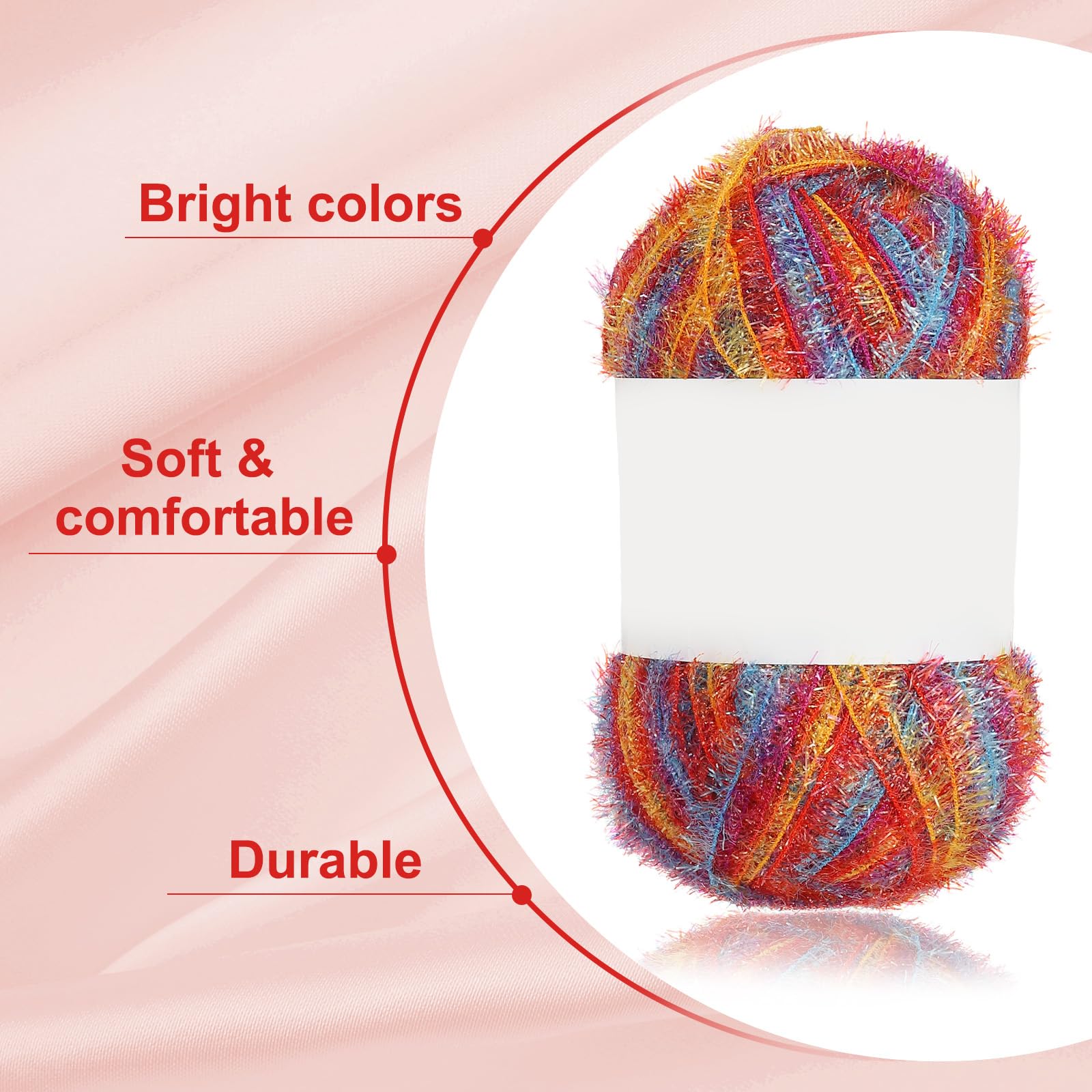 PATIKIL 218 Yard Scrubbie Yarn - Image 3