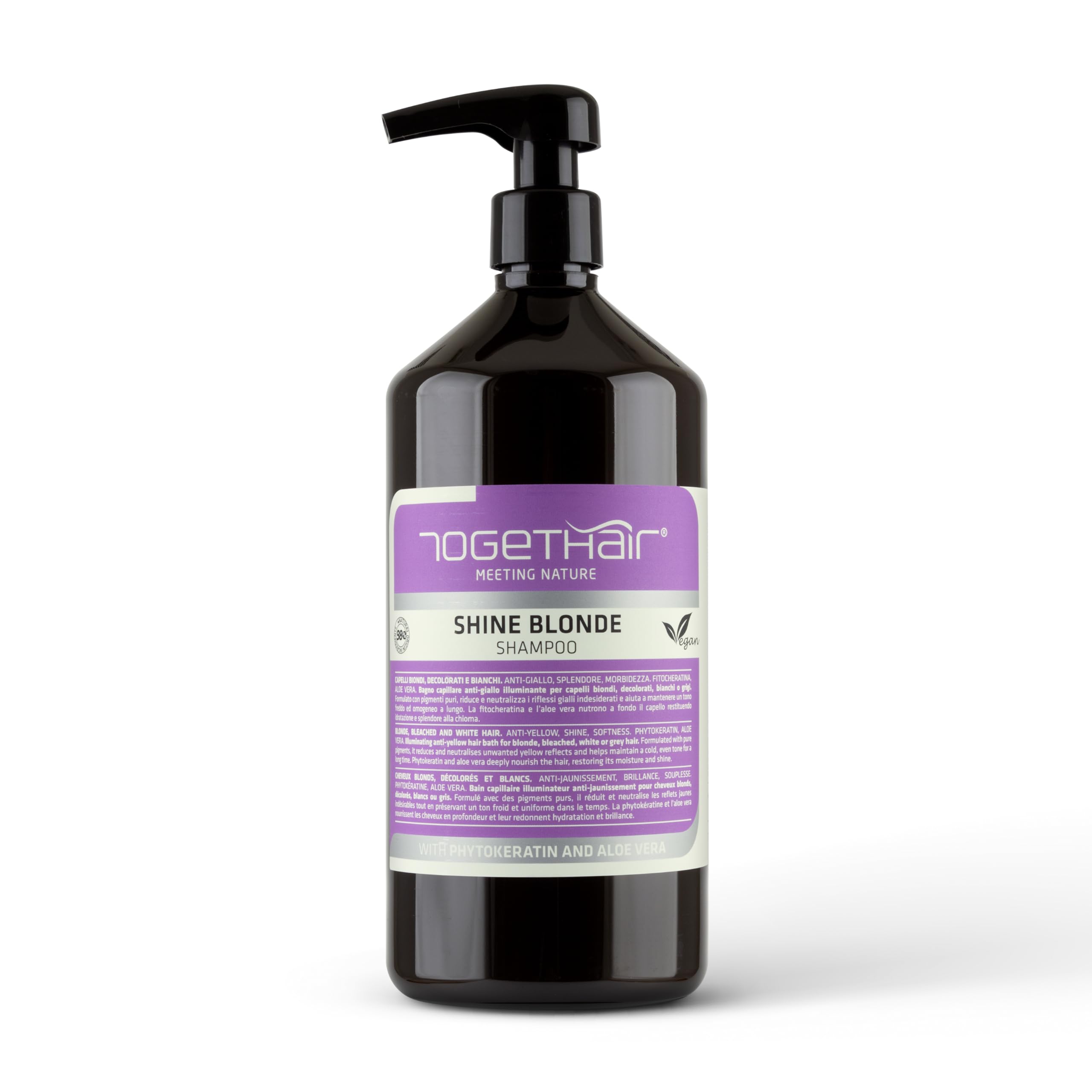 Togethair Shine Blonde Shampoo 1000 ml, 1 l (Pack of 1)