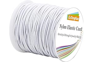 EuTengHao 50m/1.5mm Nylon Elastic Cord String
