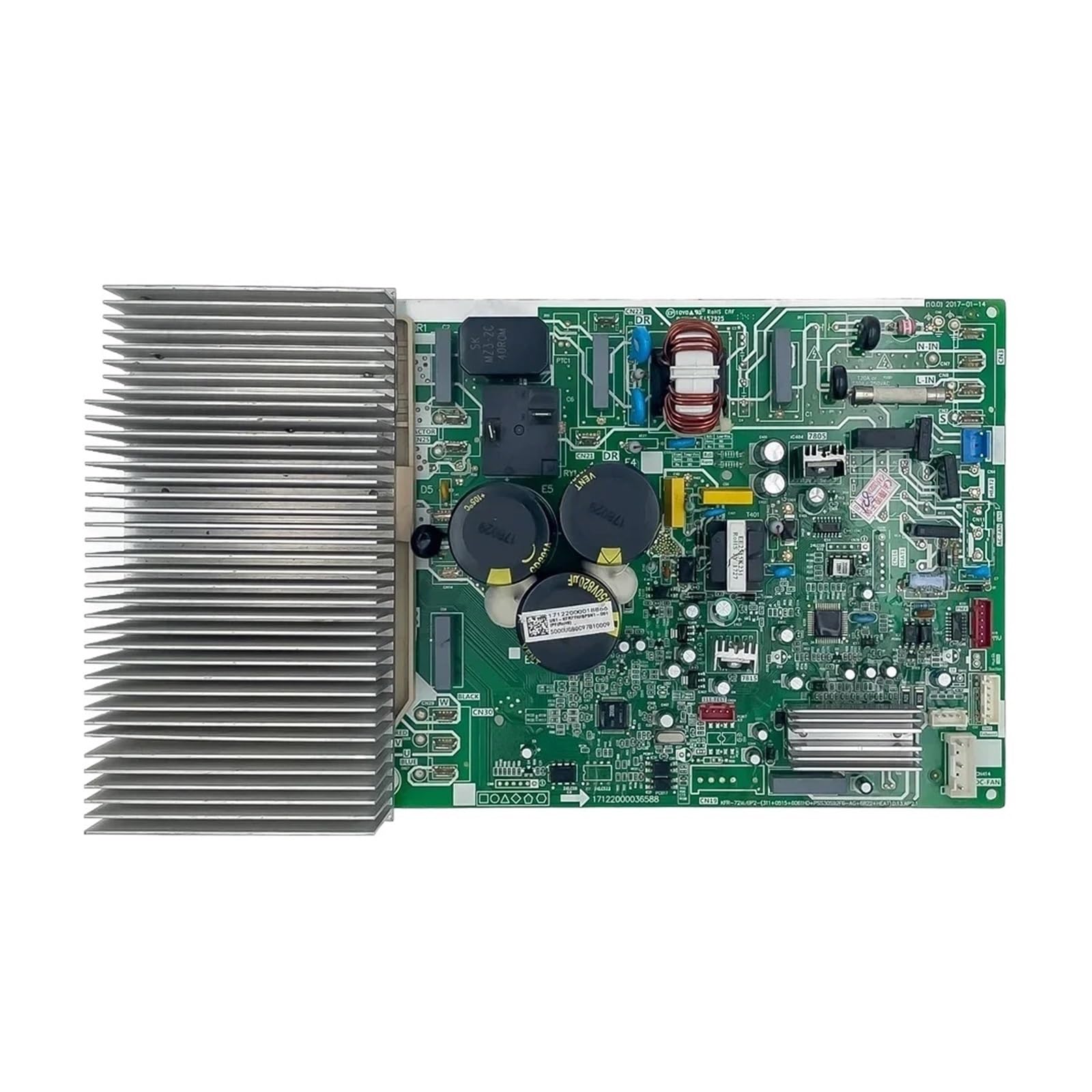 Aihdbcl One Color Air Conditioner Pcb Board Replacement，Compatible For Midea， Kfr-72W/Bp2-(311+0515+6061Hd+Pss30s92f6-Ag+6822+Heat).D.13.wp2.1 17122000036588