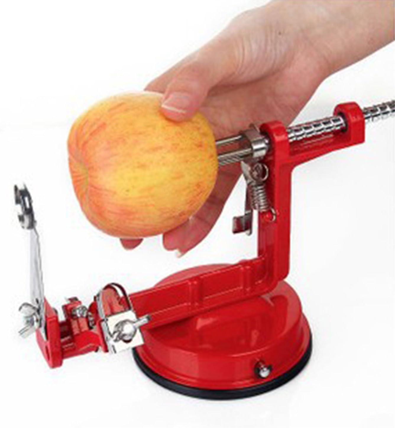 Angels Club New Design Fruit Auto Peeling Tool Apples Vegetable Peeler Fruit Cutter Slicer Cutting Kitchenware