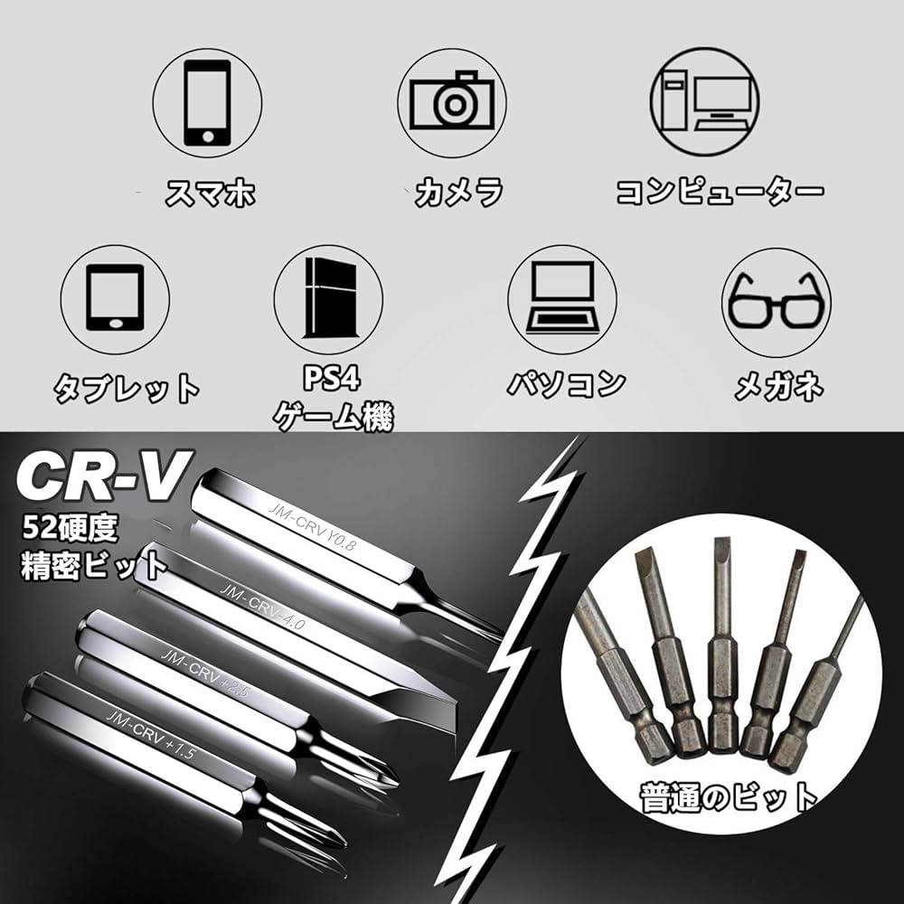 マジで買ってください。お願いします。 Amazon | WORKPRO 精密ドライバーセット 6本組 特殊ドライバー