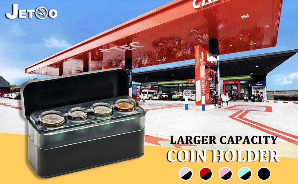Amazon.com: JETOO Coin Holder for Car Change Organizer