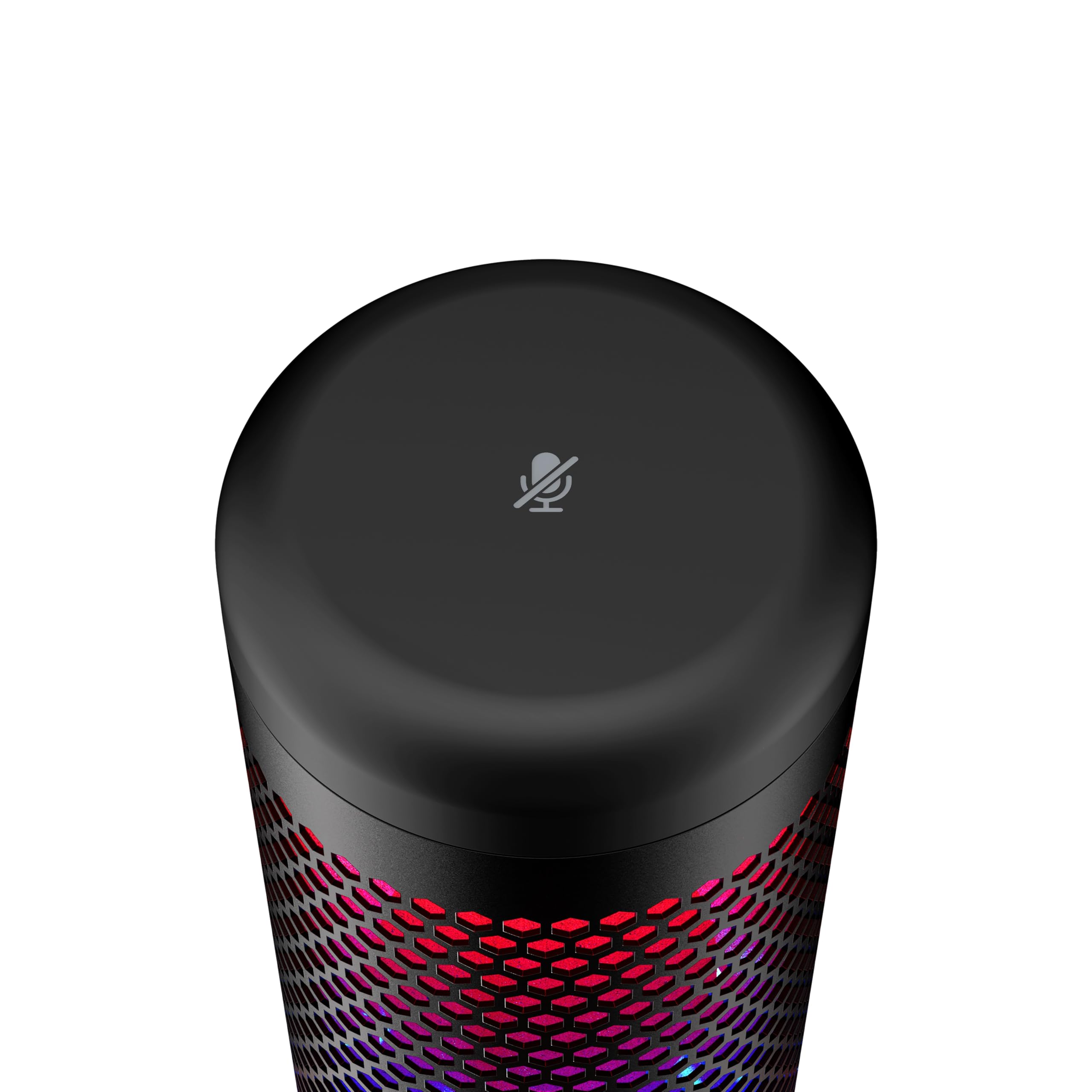 HyperX QuadCast S – Micro USB à condensateur RGB pour PC, PS4 et Mac, support anti-vibrations, Filtre anti-pop, Jeux, Streaming, Podcasts, Twitch, YouTube, Discord